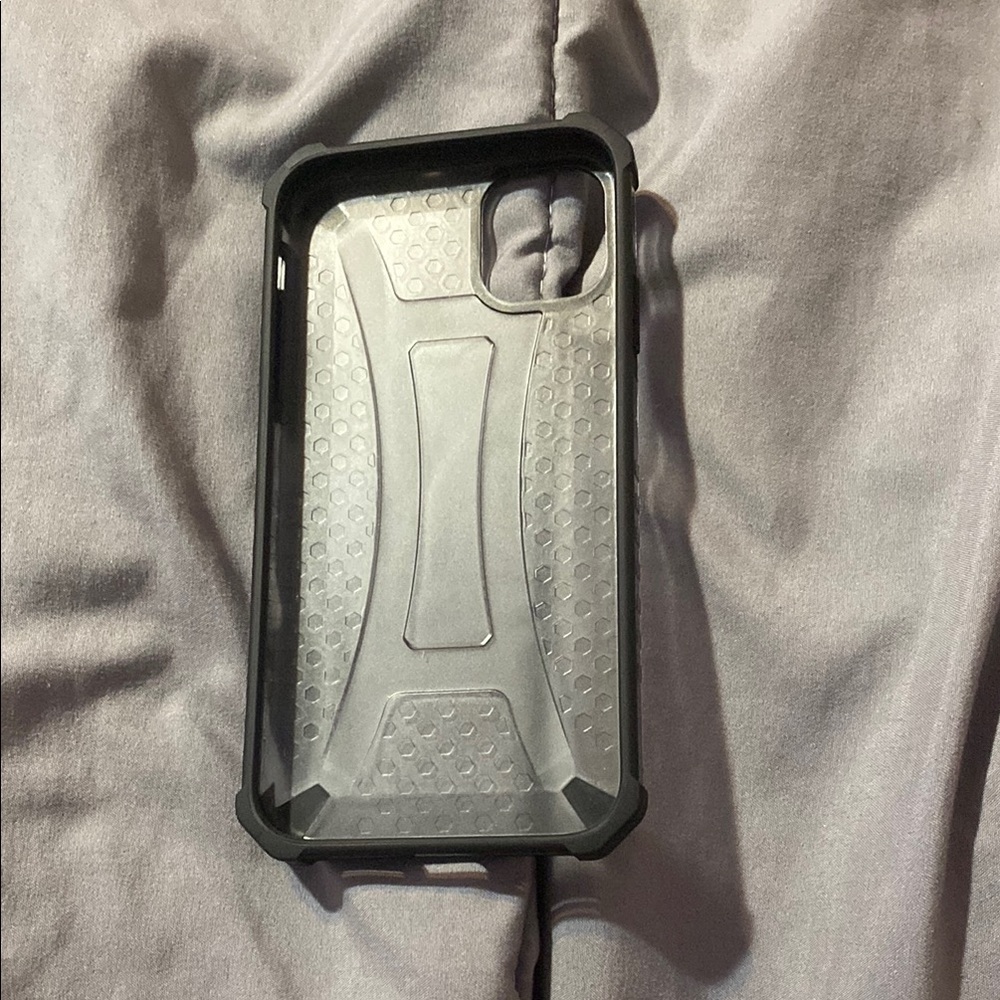 Black and Gray Protective Phone Case